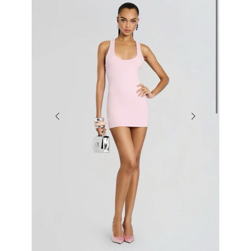 ser.o.ya arena Mini dress ballet pink Large Racerback Sexy Clubbing Barbiecore